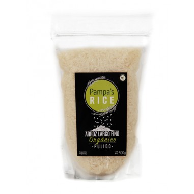 Arroz fino integral org Pampa Rice 500gr